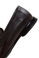 Men's Brown Leather Classic Loafer | Derimod
