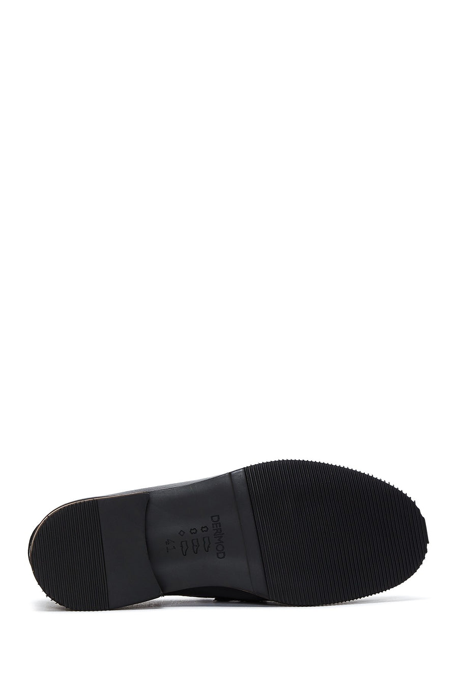 Men's Black Leather Casual Loafer