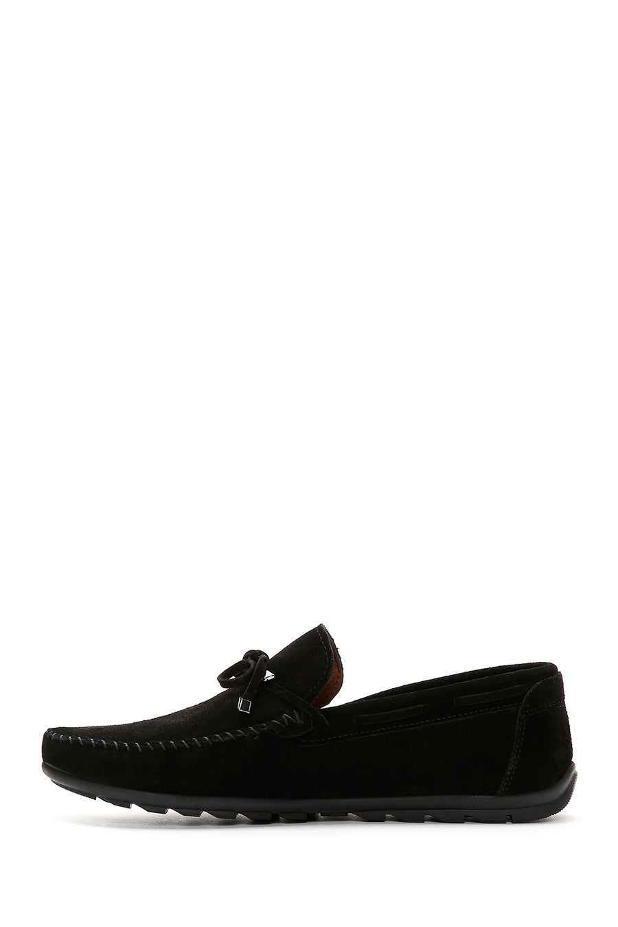 Men's Black Suede Leather Casual Loafer