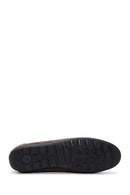 Erkek Vizon Püsküllü Süet Deri Casual Loafer | Derimod