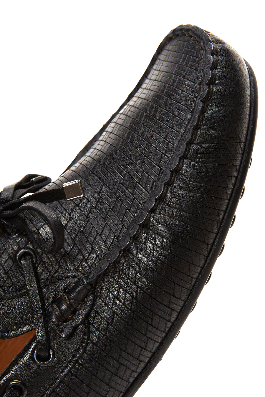 Erkek Siyah Deri Casual Loafer