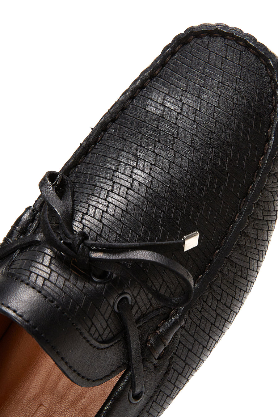 Erkek Siyah Deri Casual Loafer