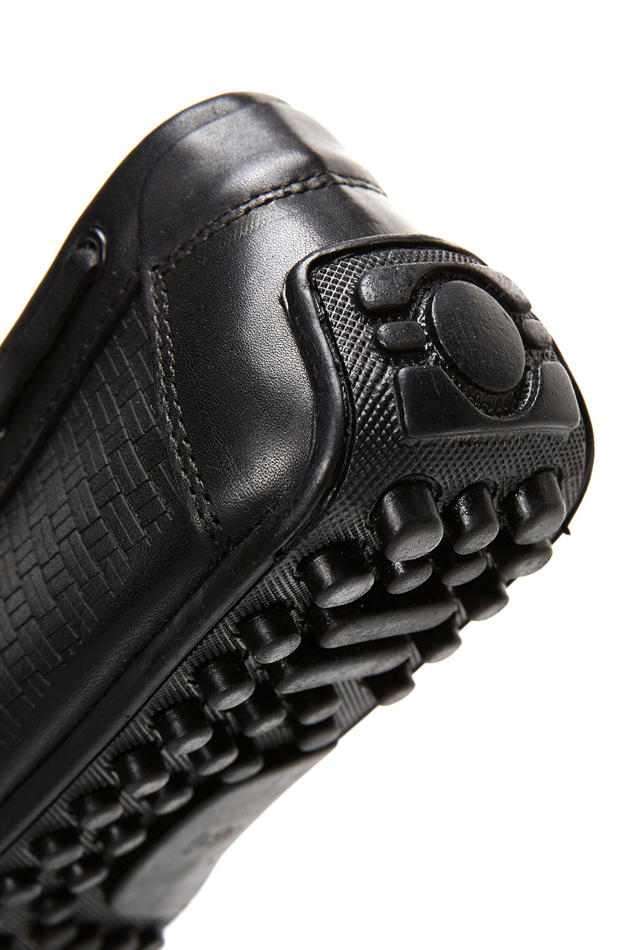 Erkek Siyah Deri Casual Loafer