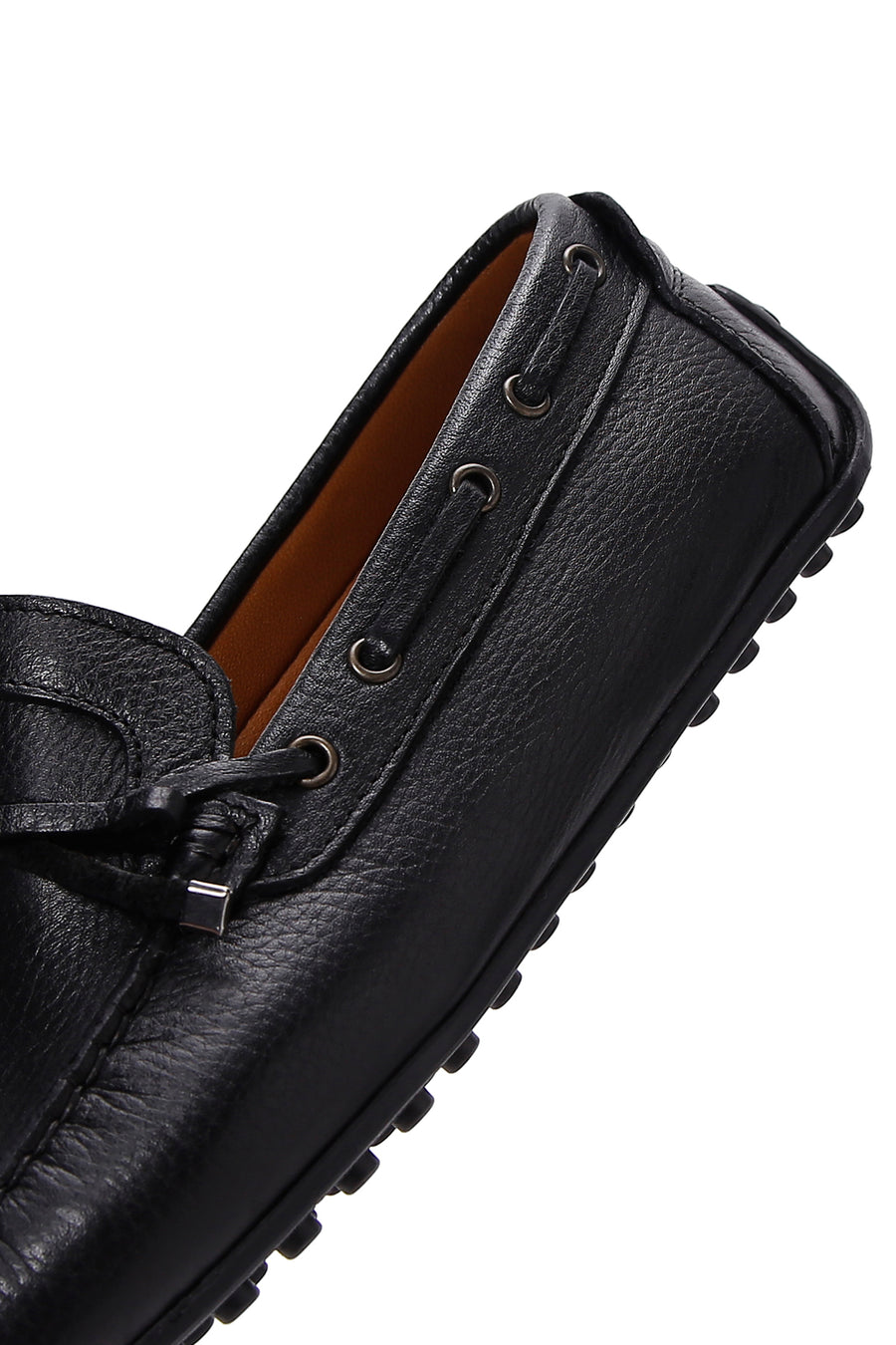 Erkek Siyah Deri Casual Loafer