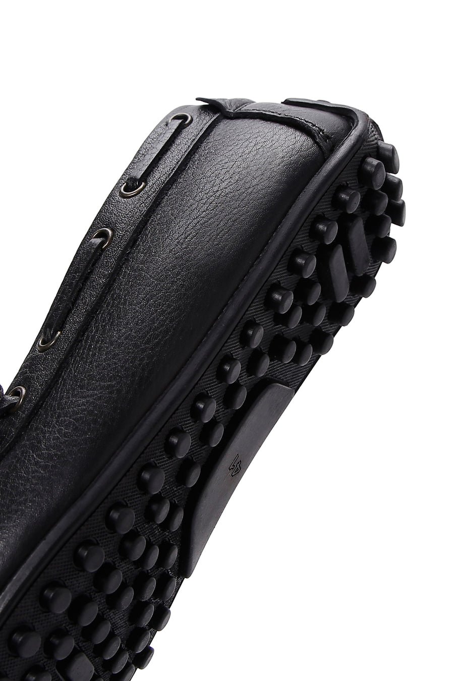 Erkek Siyah Deri Casual Loafer