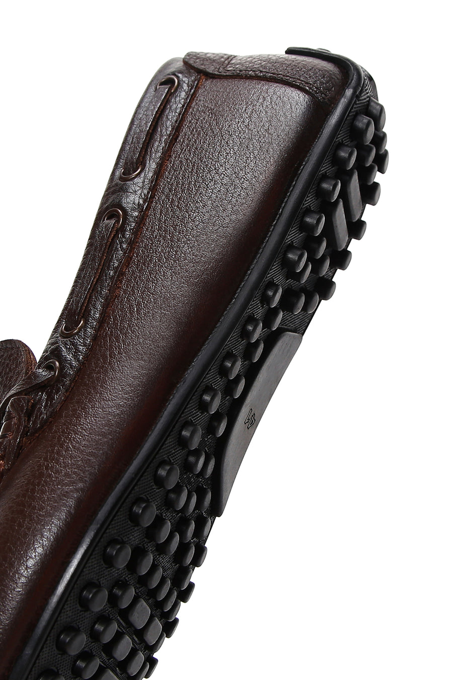 Erkek Kahverengi Deri Casual Loafer