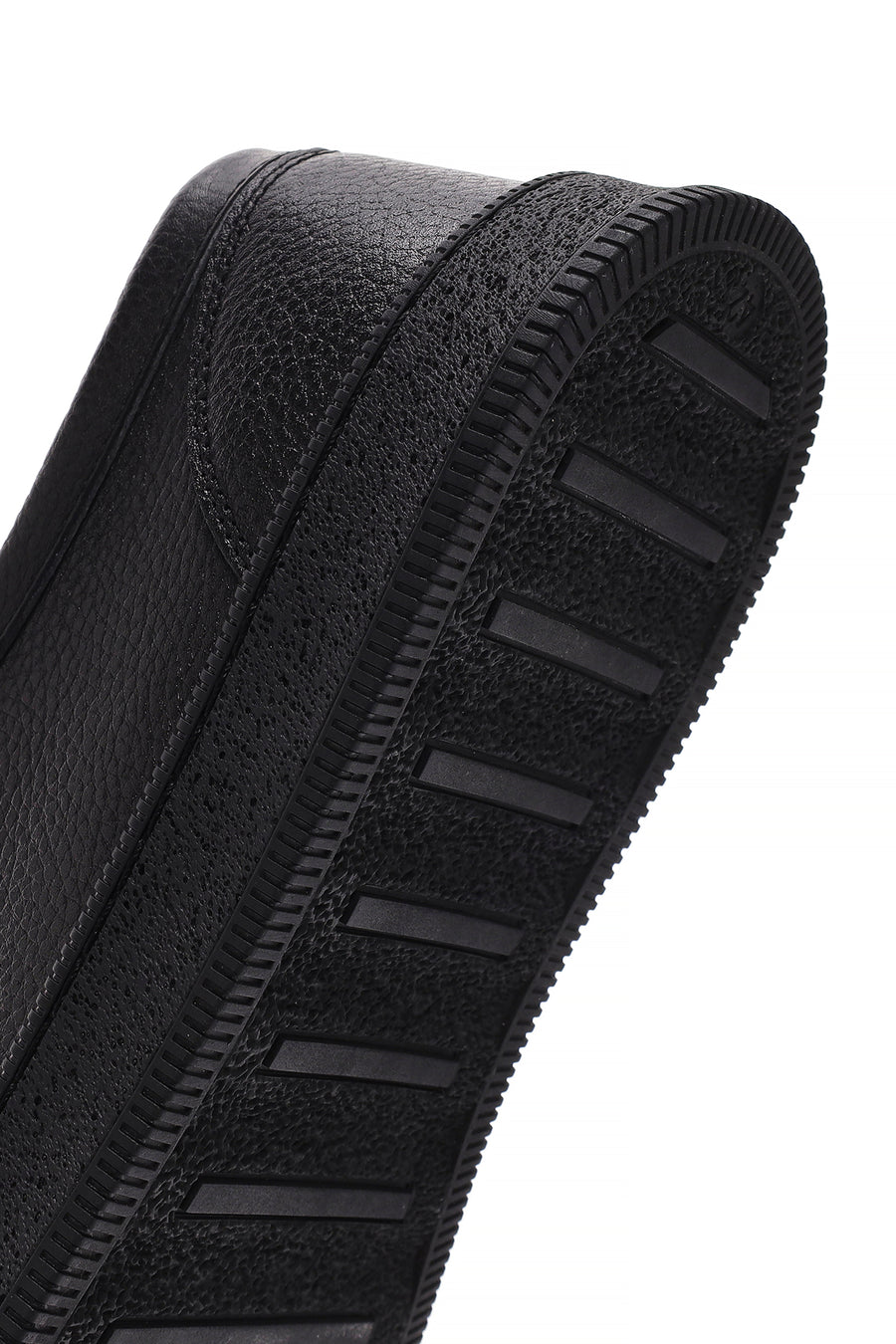 Men's Black Lace-up Leather Casual Shoes
