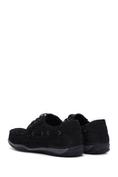 Men's Black Lace-Up Nubuck Leather Casual Shoes | Derimod