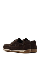 Men's Brown Lace-Up Nubuck Leather Casual Shoes | Derimod