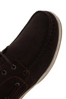 Men's Brown Lace-Up Nubuck Leather Casual Shoes | Derimod
