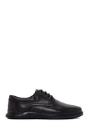 Derimod Fly Men's Black Lace-Up Leather Casual Shoes | Derimod