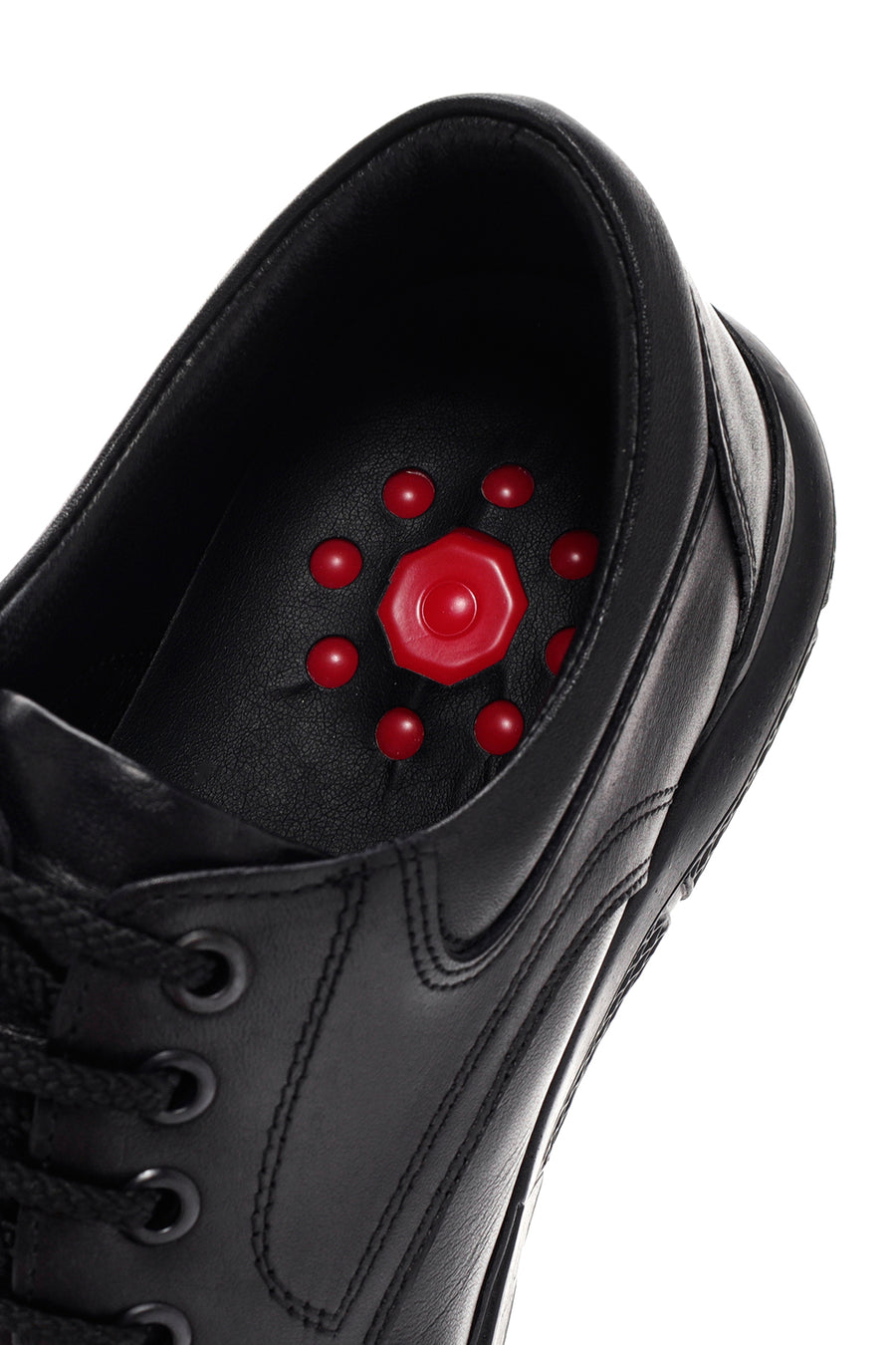 Derimod Fly Men's Black Lace-Up Leather Casual Shoes