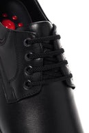 Derimod Fly Men's Black Lace-Up Leather Casual Shoes | Derimod
