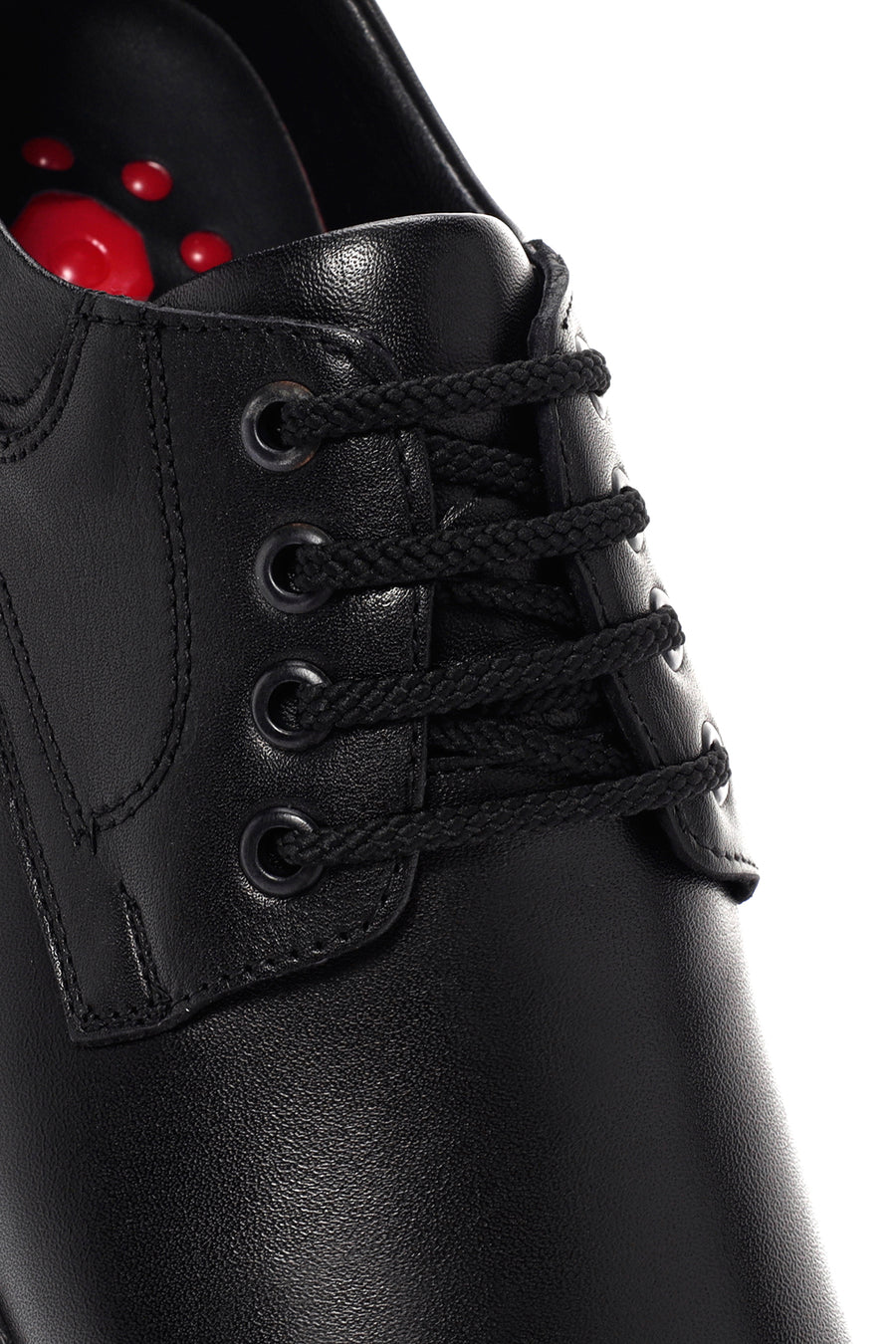 Derimod Fly Men's Black Lace-Up Leather Casual Shoes