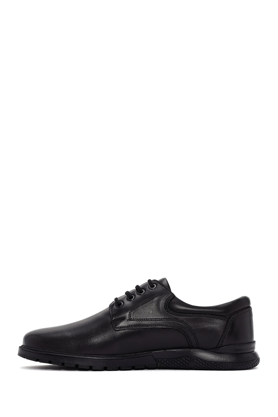 Derimod Fly Men's Black Lace-Up Leather Casual Shoes