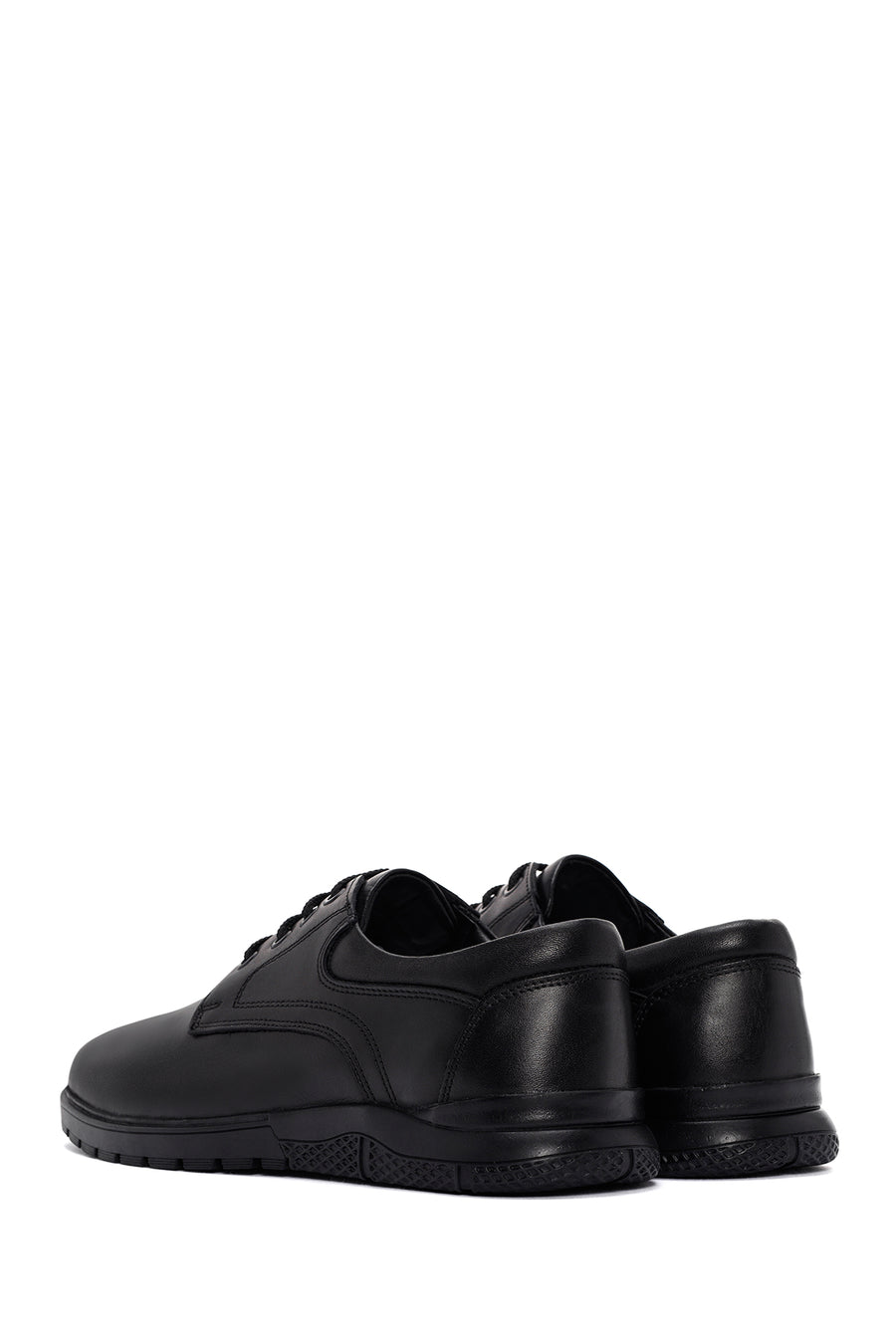 Derimod Fly Men's Black Lace-Up Leather Casual Shoes
