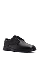 Derimod Fly Men's Black Lace-Up Leather Casual Shoes | Derimod