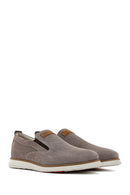 Men's Mink Nubuck Leather Casual Loafer | Derimod