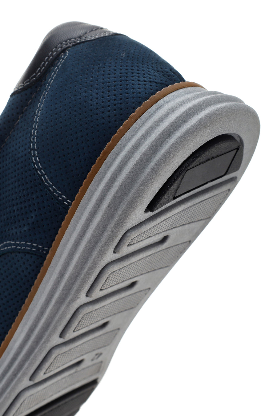 Men's Blue Leather Casual Shoes