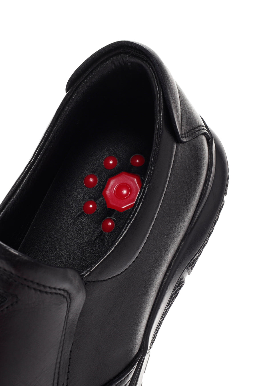 Derimod Fly Erkek Siyah Deri Casual Loafer