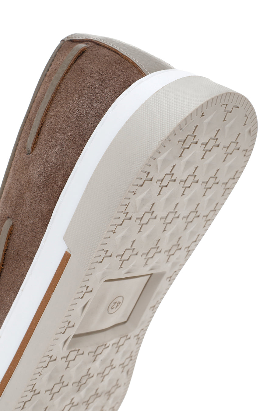 Erkek Vizon Süet Deri Casual Loafer