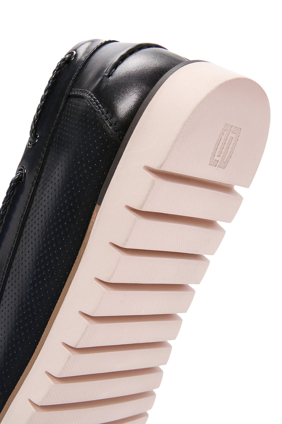 Derimod Fly Erkek Lacivert Deri Casual Loafer