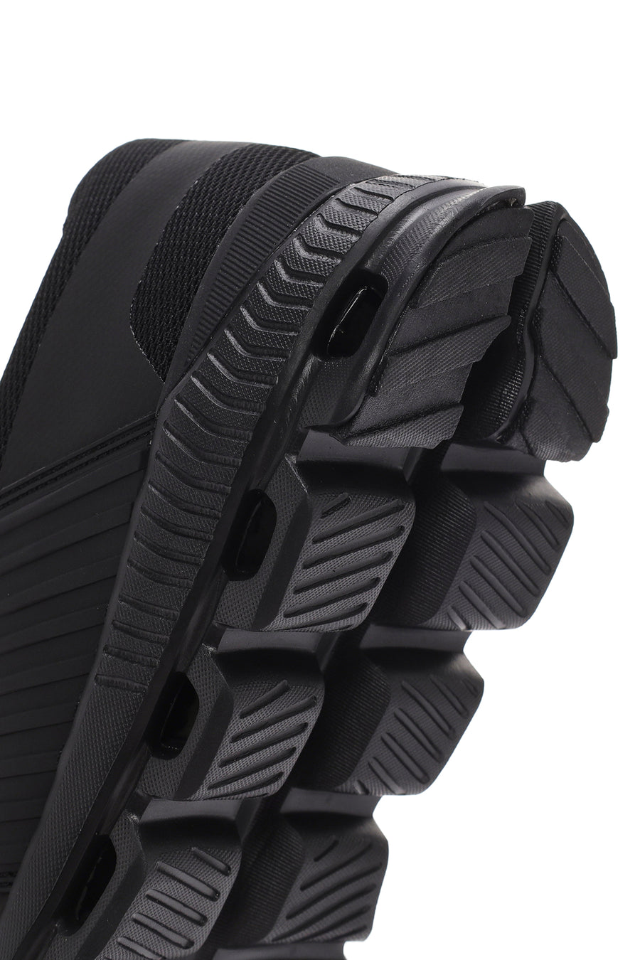 Derimod Zero Erkek Siyah Kalın Tabanlı Kumaş Sneaker