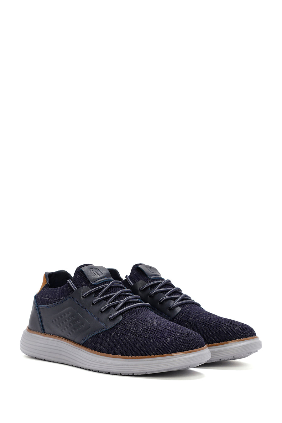 Erkek Lacivert Kumaş Sneaker