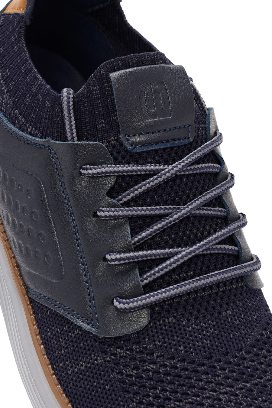 Erkek Lacivert Kumaş Sneaker