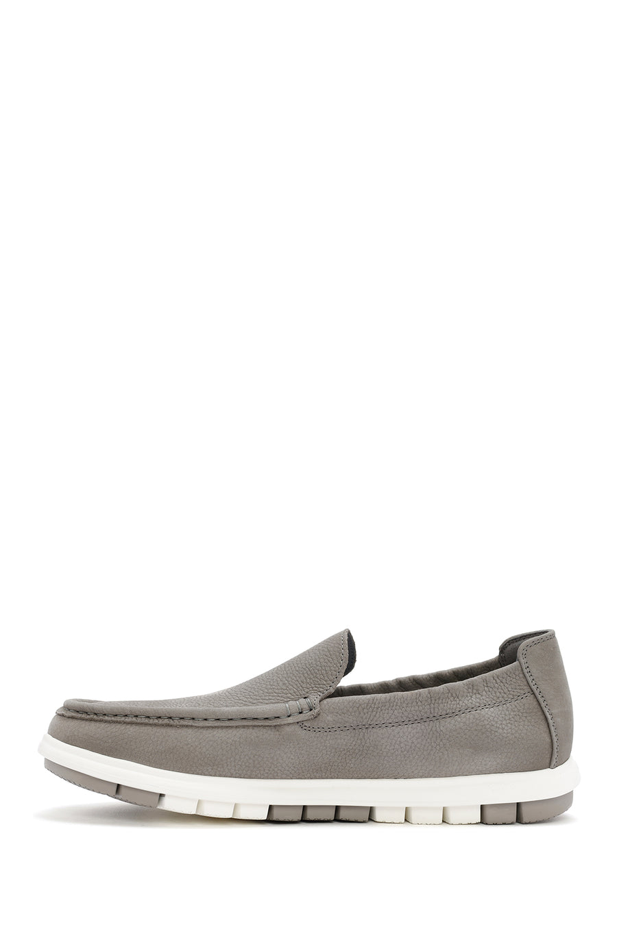 Erkek Gri Casual Loafer