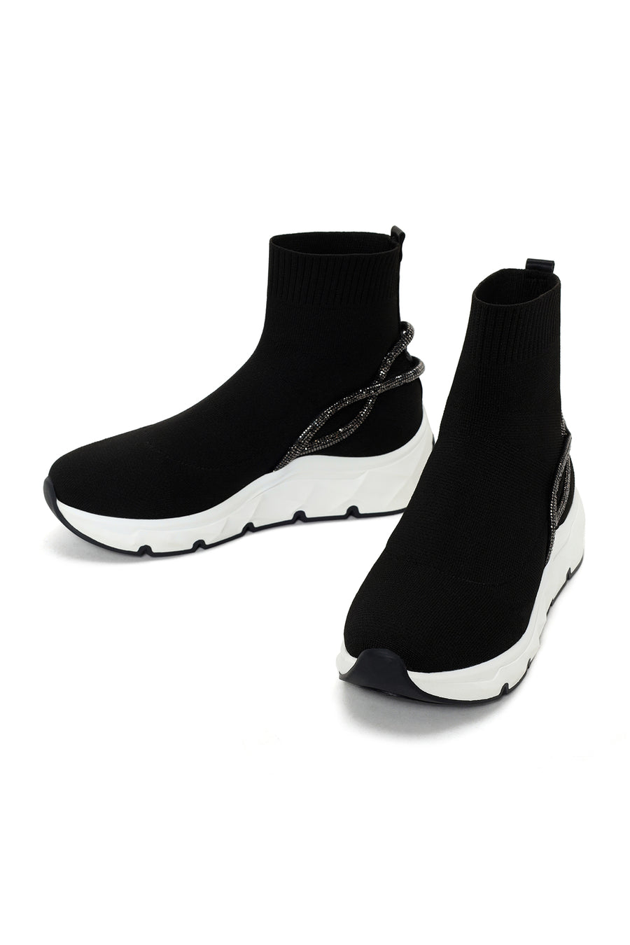 Derimod Zero Kadın Siyah Taşlı Bilekli Sneaker