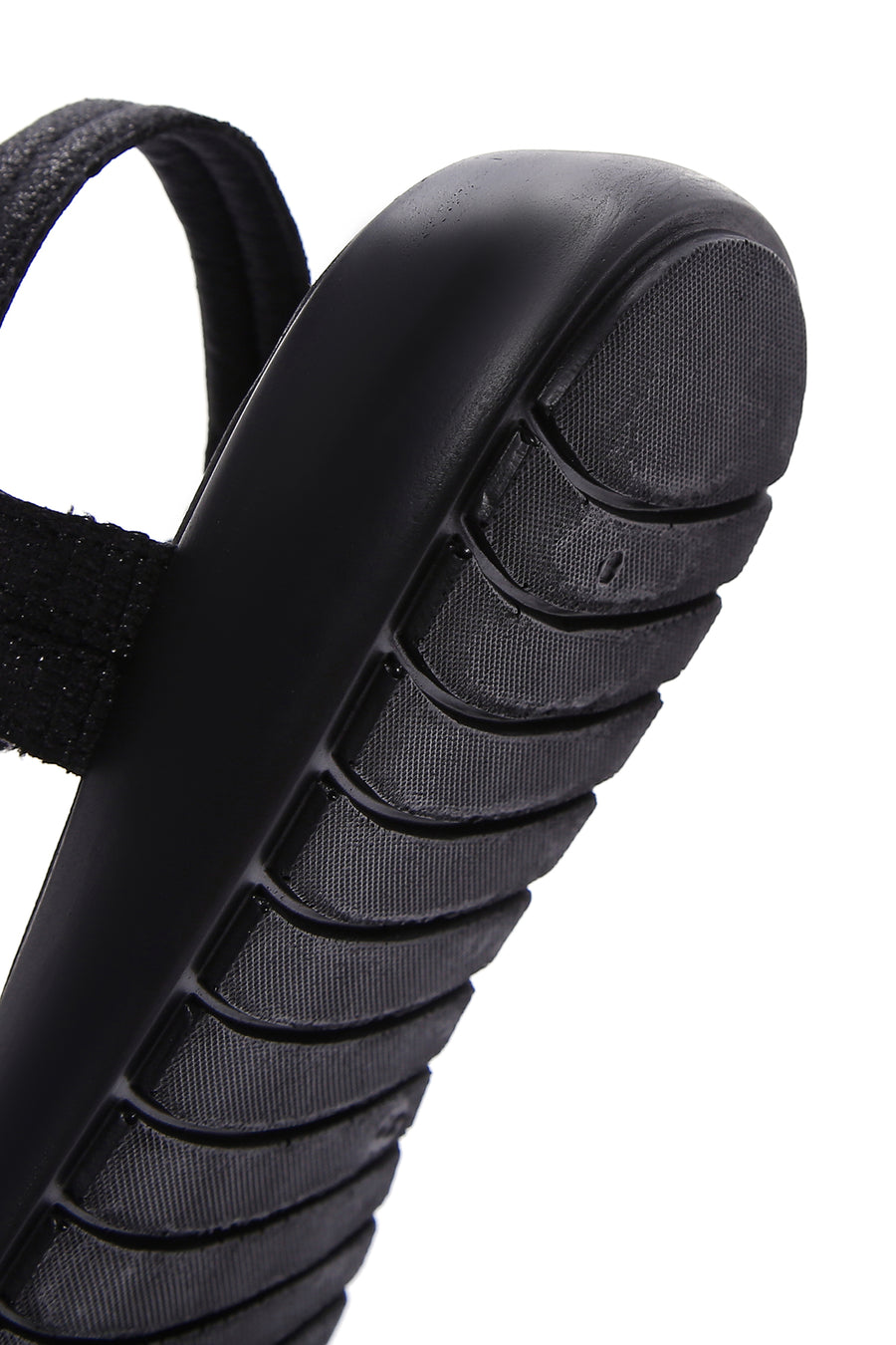 Kadın Siyah Bilekten Bantlı Comfort Sandalet