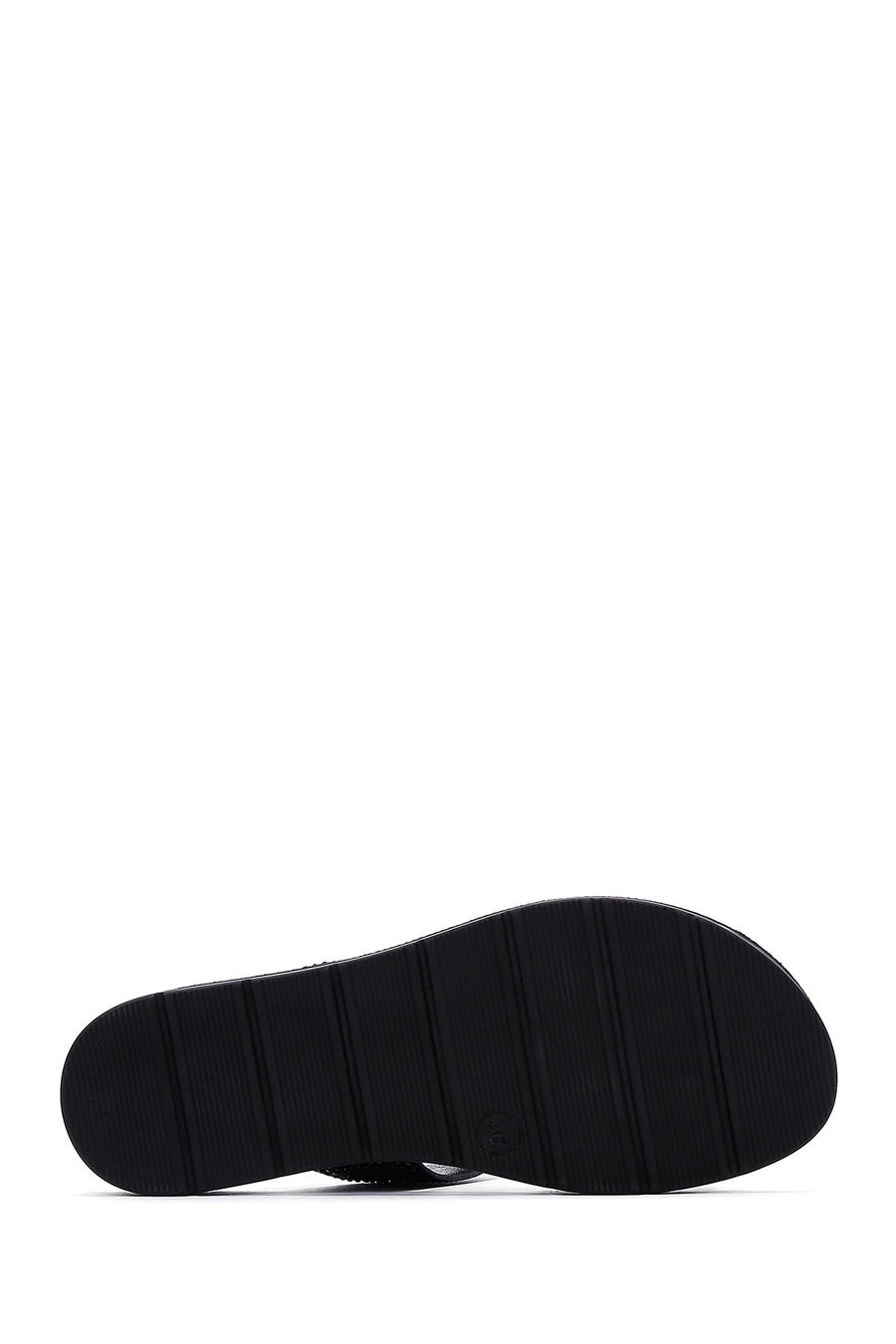 Women's Black Stone Flip Flops