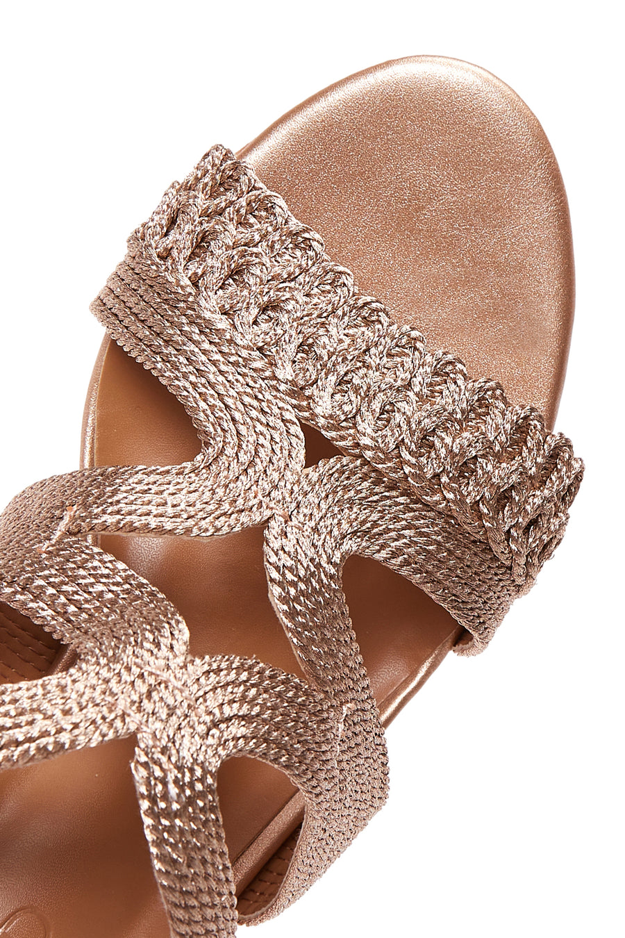 Women's Pink Ankle Strap Heeled Sandals