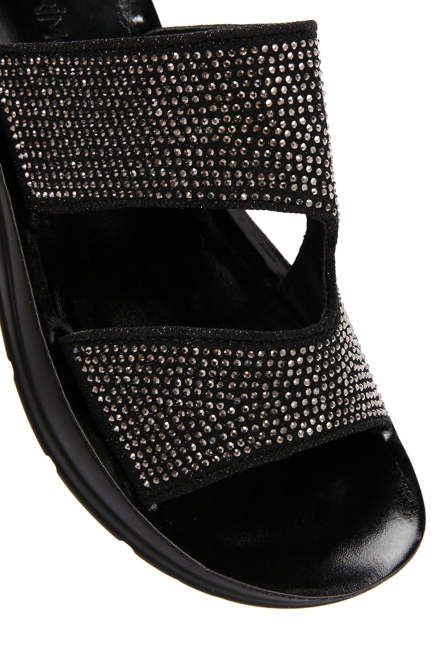Women's Black Stone Comfort Slippers