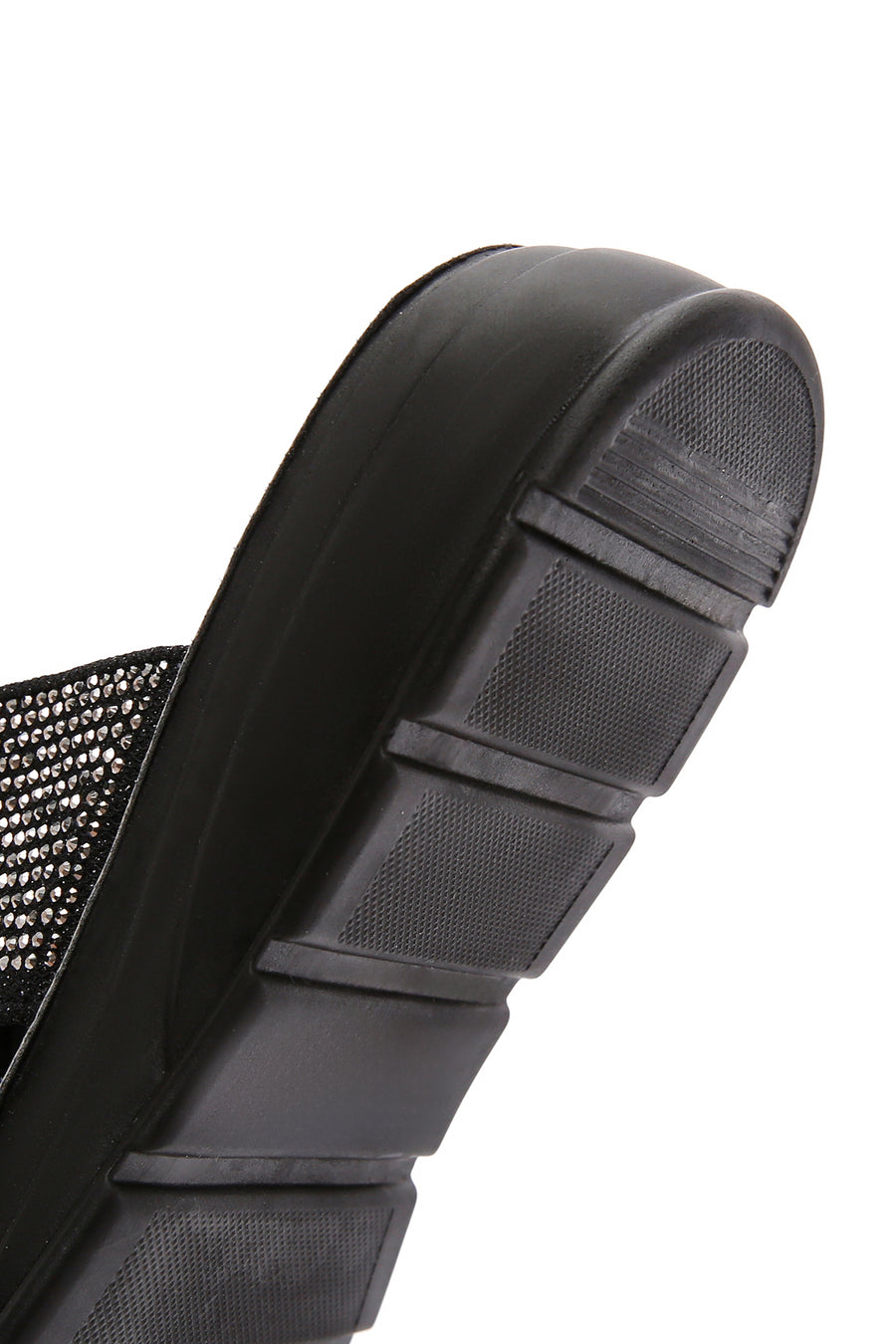 Women's Black Stone Comfort Slippers