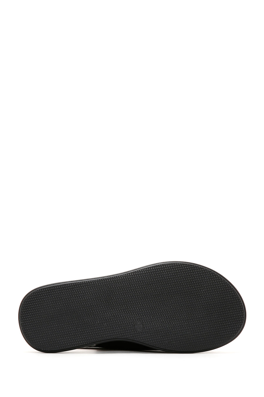 Women's Black Double Buckle Comfort Sandals