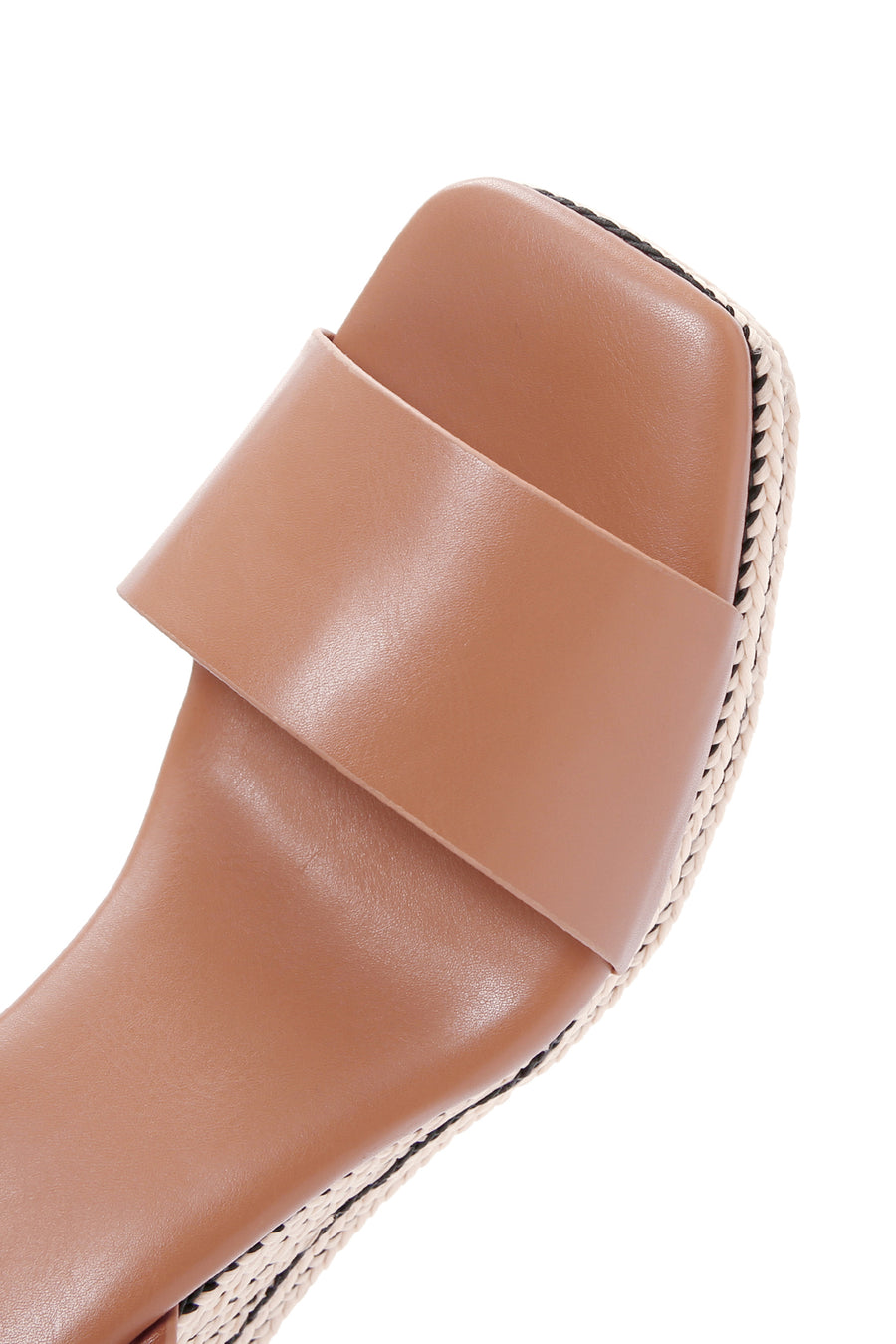 Women's Tan Ankle Strap Wedge Heeled Sandals