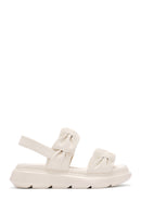 Women's Cream Ankle Strap Sandals | Derimod