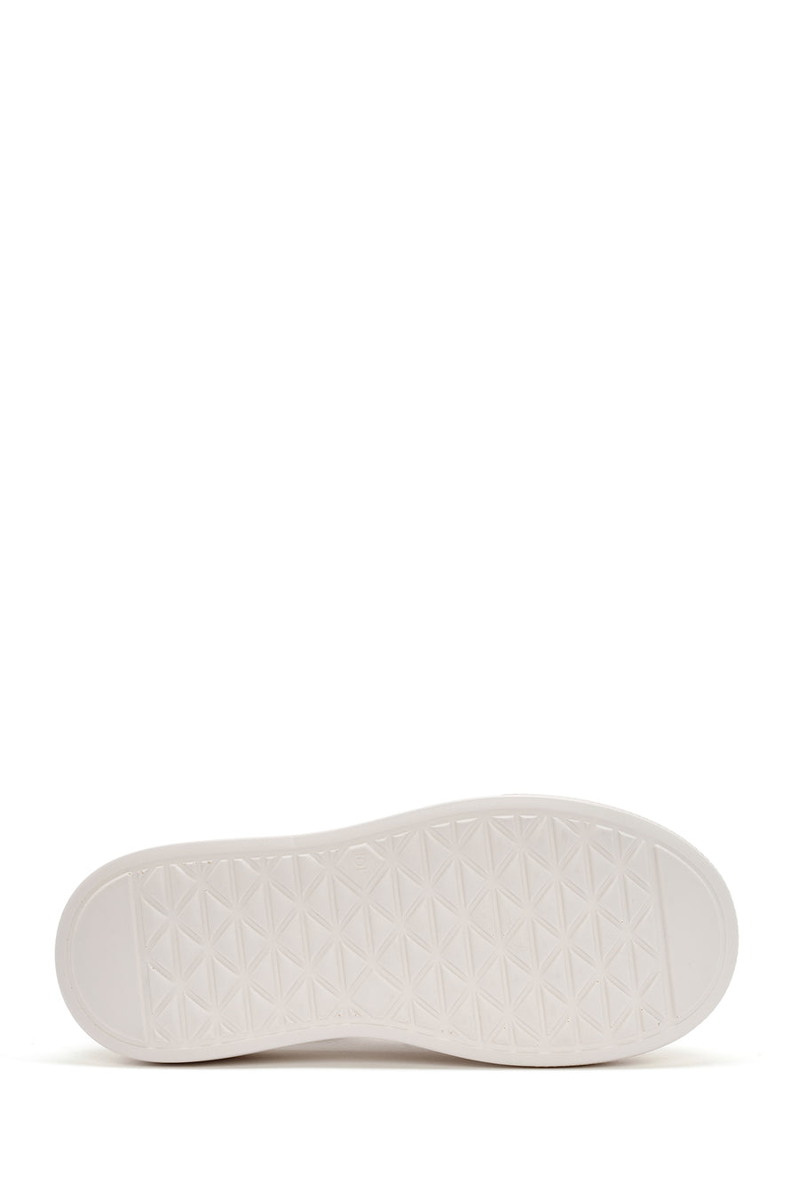 Women's Cream Lace-Up Sneakers