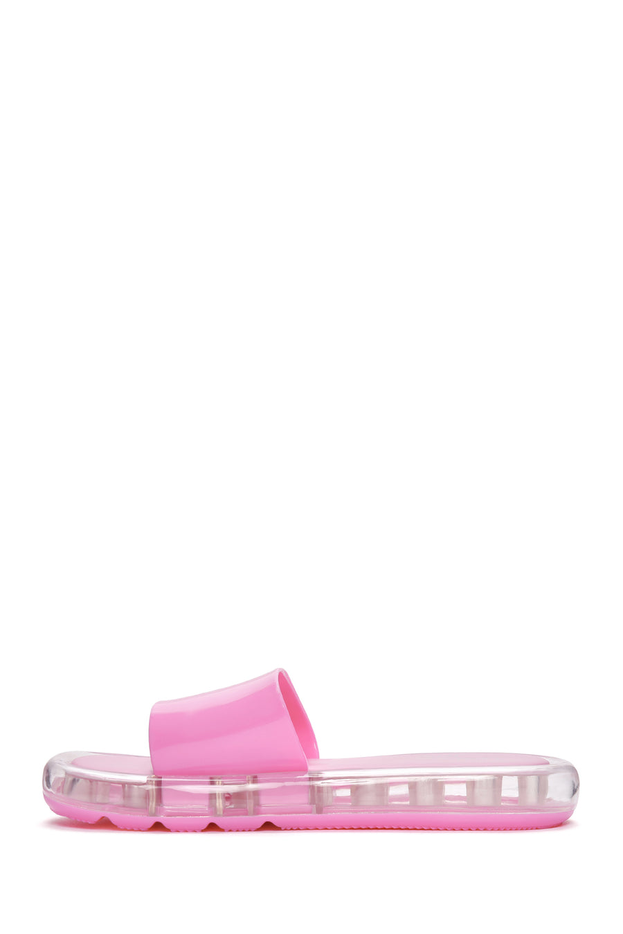 Women's Fuchsia Jelly Slippers