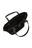 Women's Black Suede Shoulder Bag | Derimod