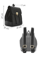 Women's Black Backpack | Derimod