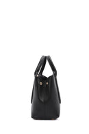 Women's Black Long Strap Classic Leather Handbag | Derimod