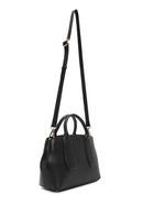 Women's Black Long Strap Classic Leather Handbag | Derimod