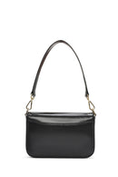 Women's Black Leather Shoulder Bag | Derimod