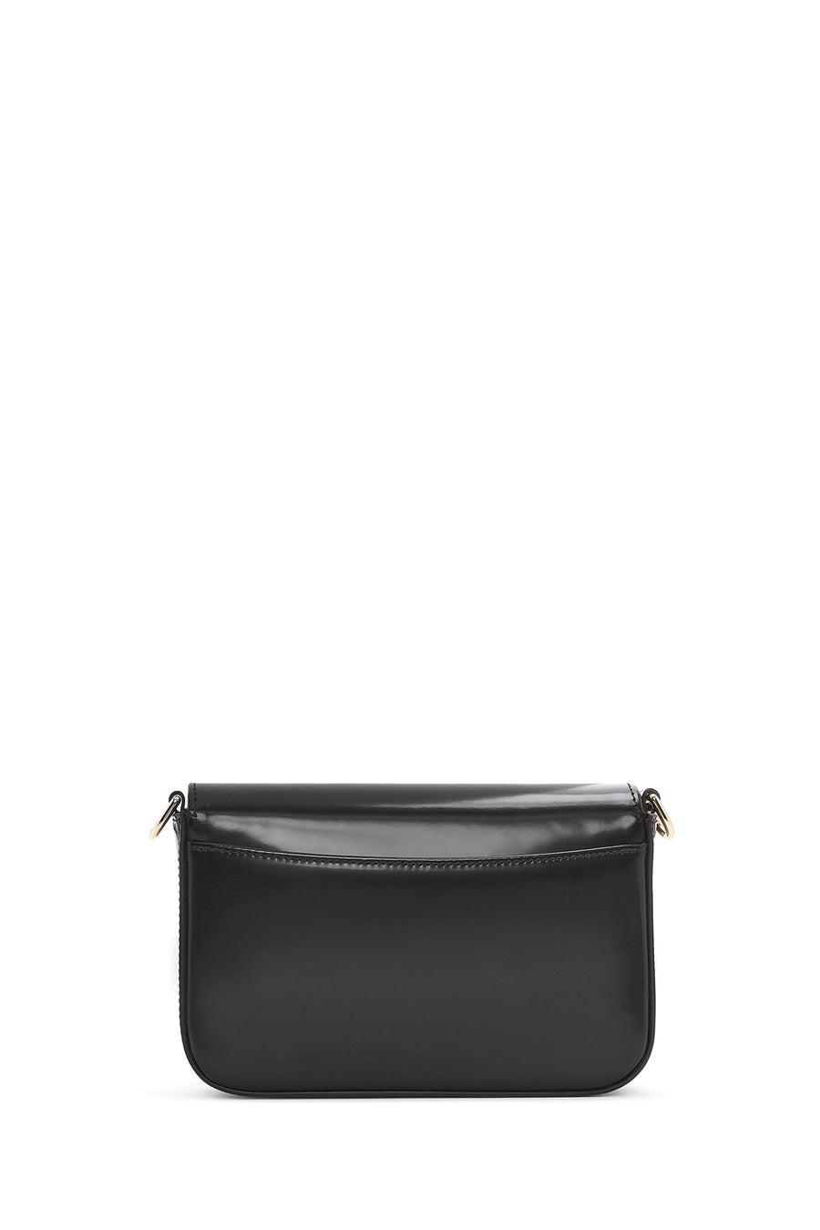 Women's Black Leather Shoulder Bag