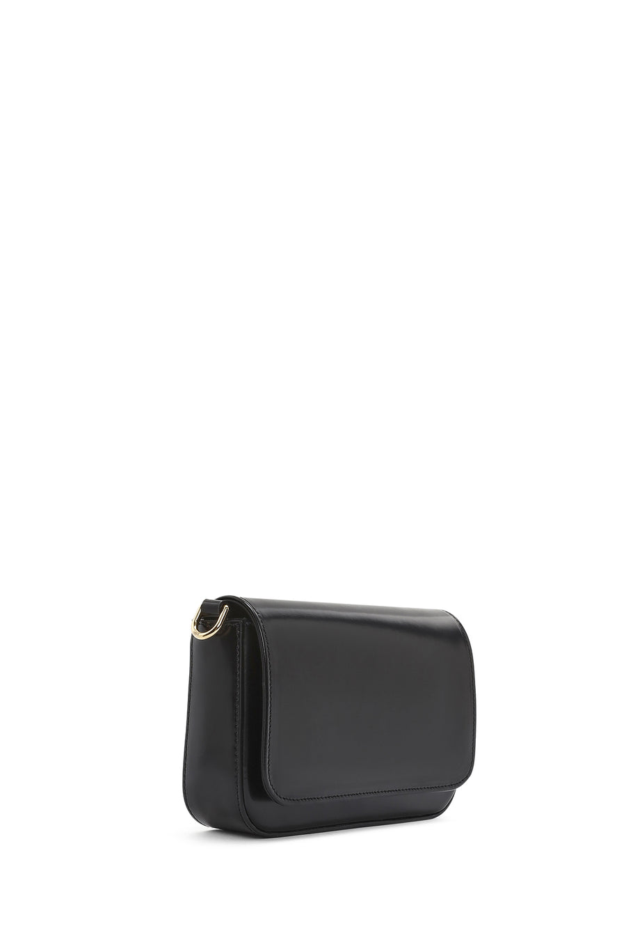 Women's Black Leather Shoulder Bag
