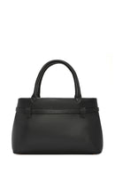 Women's Black Leather Classic Handbag | Derimod