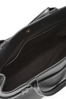 Women's Black Leather Classic Handbag | Derimod